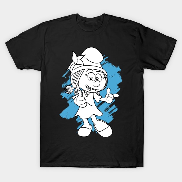 Smurf Lily T-Shirt by Arie store